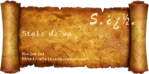 Stelz Éva névjegykártya